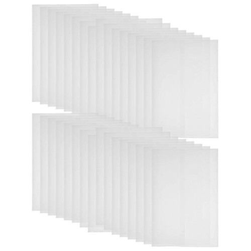 50Pcs Parchment Invitation Card Jackets Blank Translucent Envelopes 1