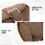 Motorcycle Handlebar Bag PU Leather Alloy Roll Tool Pouch Large Capacity Anti-Scratch Front Fork Tools Storage 4