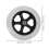 2pcs Wheelchair Front Wheels Replacement Parts for Wheelchairs 2