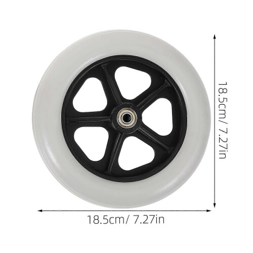 2pcs Wheelchair Front Wheels Replacement Parts for Wheelchairs 1