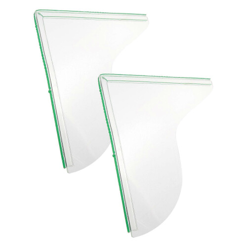 2pcs Shower Splash Guards, Corner Tub & Bath Water Splash Guards for Bathroom 2