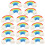 100PCS Rainbow Multi-function Mini Erasers Portable Delicate Stationery Supply 3