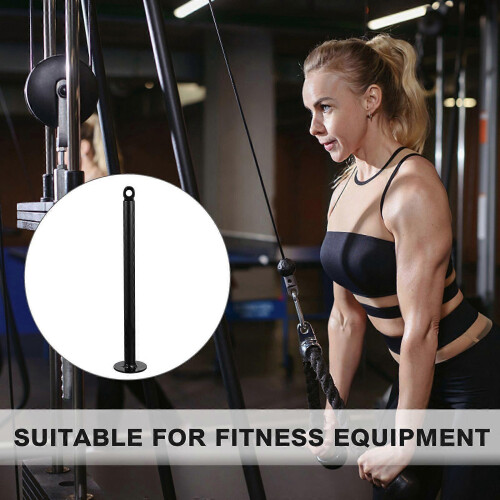 Gym Weight Lifting Loading Pin Pulley Cable System Attachment Dumbbell Rack 1