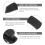 2 Sets Universal Skates Straps Professional Skates Buckles Skates Accessory 4