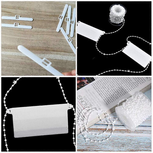 Vertical Blind Bottom Weights and Chains Repair Kit, 1 Set Blind Accessories 1