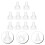 10PCS Silicone Lamb Feeding Nipples Milk Bottle Pacifiers Lamb Feeding Tools 4