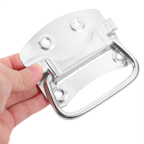 2pcs Heavy Duty Iron Ring Pull Handle for Door Chest Iron Bucket 2