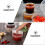 100Pcs Transparent Multi-function Sauce Cups Reusable Convenient Sauce Containers Holders 2