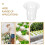 25Pcs Hydroponic Net Pots Garden Balcony Planting Net Cups for Hydroponics Use 2