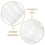 25Pcs Hydroponic Net Pots Garden Balcony Planting Net Cups for Hydroponics Use 4