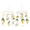 Soft Bee Flower Nursery Mobile 1