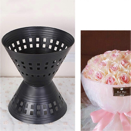 5PCS Medium Quick Flower Arrangement Pack Plastic DIY Flower Packaging Tool for Flower Stores Party Shops 1