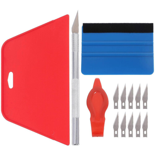 Squeegee Kit 1 Set Smoothing Tool for Car Window Film Wallpaper Application 2