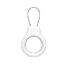 Hülle mit Drahtkabel für Apple AirTag White