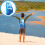 Waterproof Drawstring Swim Backpack Kids Beach Swimming String Bag 3
