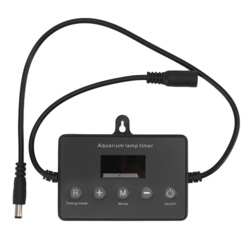 Timer per lampada da acquario con display digitale, in ABS, 12-24V