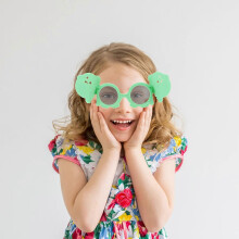 Kids Dinosaur Sunglasses Novelty Children Eyewear with Cover