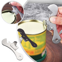 Ouvre-boîte en acier inoxydable 9,7 cm