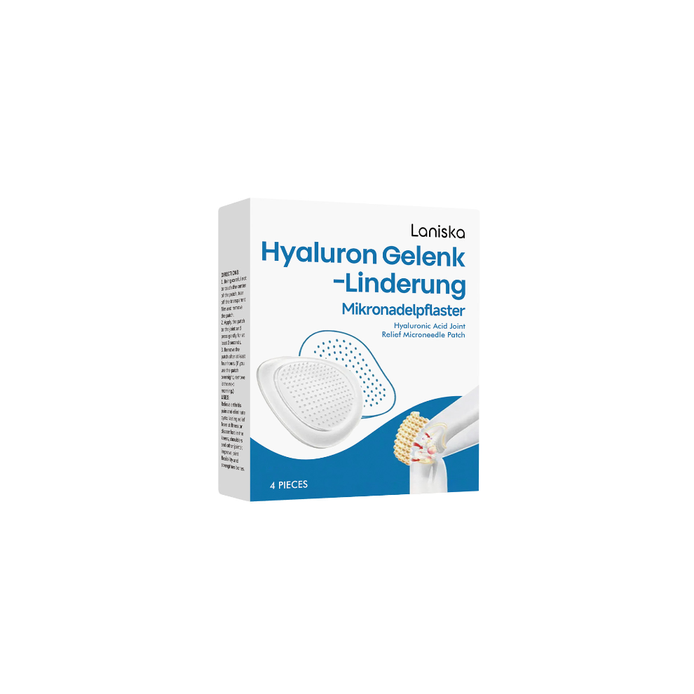 (4PCS/1BOX) Microneedle Joint Patch , Hyaluron - Gelenkentlastung Mikronadel Patch