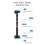High Capacity 400kg Roller Bracket Not Scratch for Adjustable 7