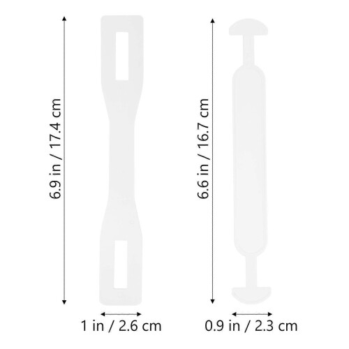100 Sets Cardboard Box Handles Replacement for Gift Box Milk Carton 2