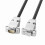 DB9RS232 Σειριακό καλώδιο επιχρυσωμένο 28AWG αρσενικό σε θηλυκό 1