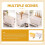 2PCS Kitchen Sink Drain Trash Cans Dry Wet Separation Waste Bins 3