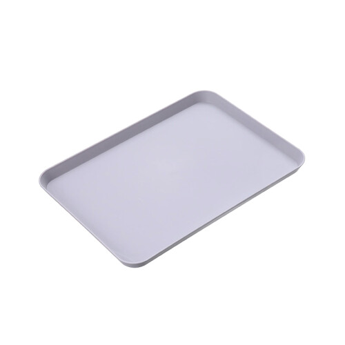 Bandeja rectangular de PP Homng de 21 x 29,5 cm.