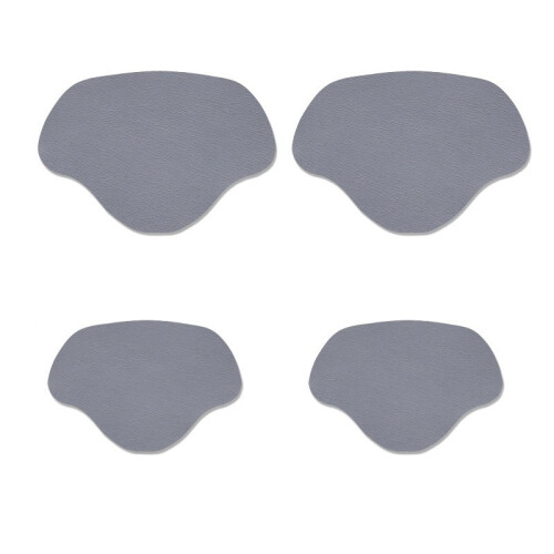 Hælbeskyttere / Skoreparationslapper, 4-pak Grey