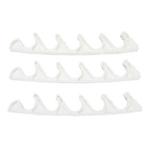 4 Pcs Adjustment Brackets for Chaise 5 Position Back Support Adjuster for Outdoor Patio Lounge Plastic Hook Hangers Vertical Hook Rack for Recliner Pa