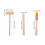 1 Set Kids Excavation Tool Kit Wooden Digging Hammer Chisel Brush Learning Excavation Tools 2