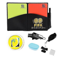 Soccer Referee Whistles With Coin Pen Red Card And Yellow Card Tool Football Referee Whistle Kit Outdoor Sports Game Equipment