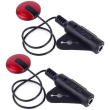 2pcs Piezo Contact Microphone Pickup For Guitar Violin Banjo Mandolin Ukulele