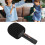 Portable Cute Karaoke Microphone Black 4