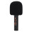 Portable Cute Karaoke Microphone Black 1
