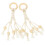 2Pcs Bohemian Banana Hanging Hooks Kitchen Fruit Vegetable Hanging Rope 1