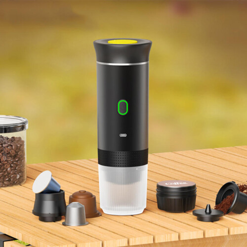 USB Portable Capsule Coffee Machine Mini Coffee Maker Travel Use 1