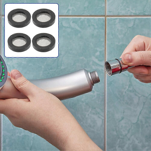 60PCS 1/2 Inch Hose Washer Inlet Hose Coupling with Strainer Screen Accessory 1