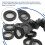 60PCS 1/2 Inch Hose Washer Inlet Hose Coupling with Strainer Screen Accessory 4