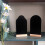 4 Pcs Reusable European Style Chalk Boards Easter Desktop Decorations Blackboards 2