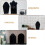4 Pcs Reusable European Style Chalk Boards Easter Desktop Decorations Blackboards 3