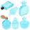 6Pcs Miniature Perfume Bottle Statue Small Decorative Perfume Bottles for Crafts 2