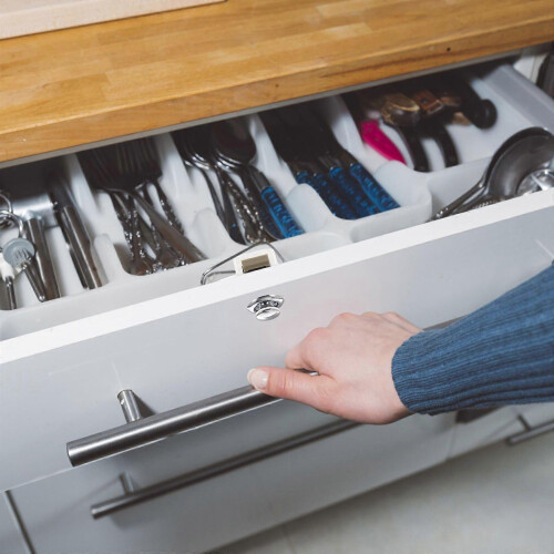 Plating Push Button Latch Lock for Cupboard Drawer Cabinet 1