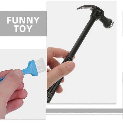 4 Sets Digging Excavation Toy Tools Small Digging Brush Chisel Hammer Toy Kit 2