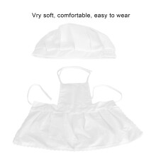 Kids Chef Apron Hat 0-2 Years