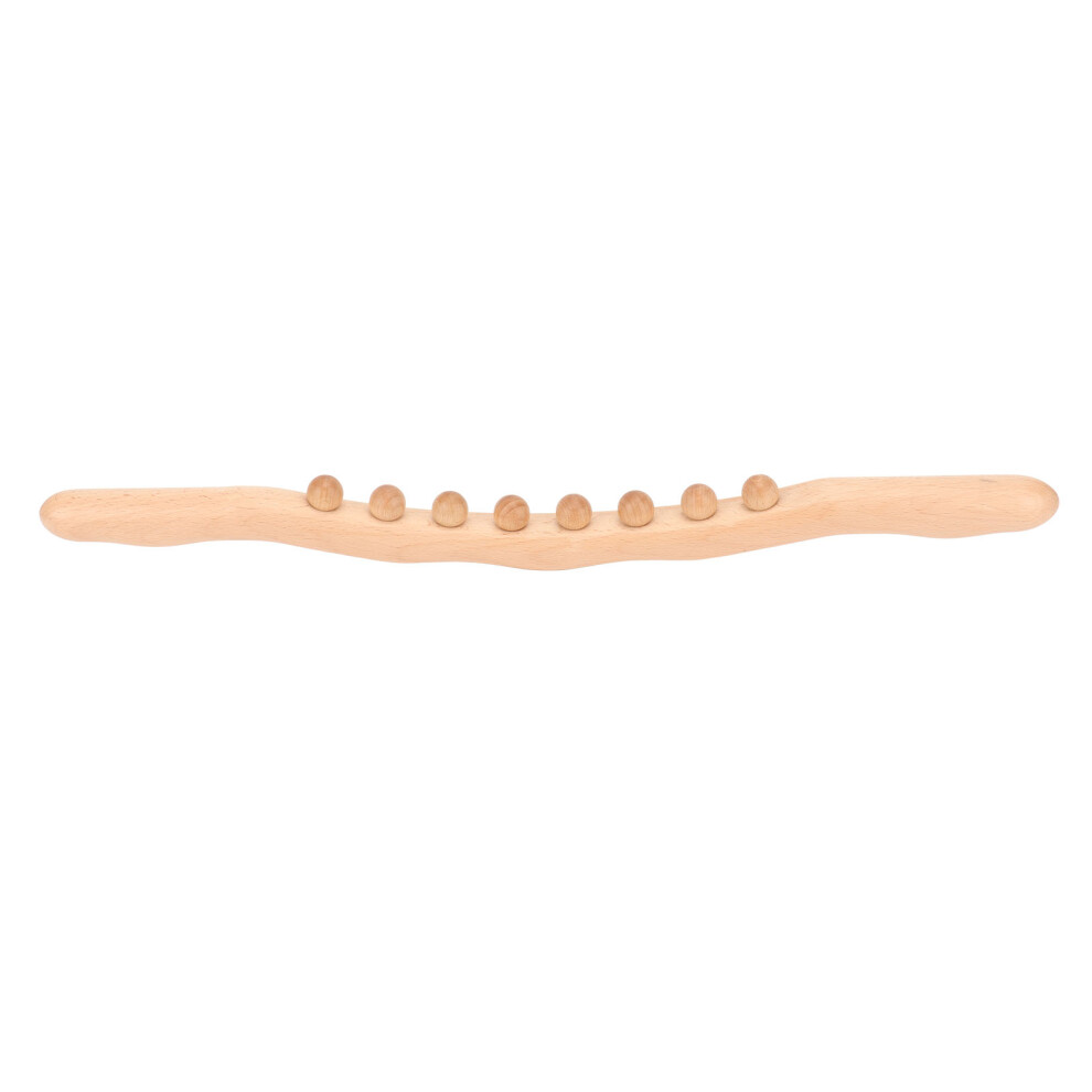 Wooden Scraping Massage 8 Bead Tool