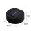 Lámpara de pared solar negra IP65 para exteriores/patio LED 3