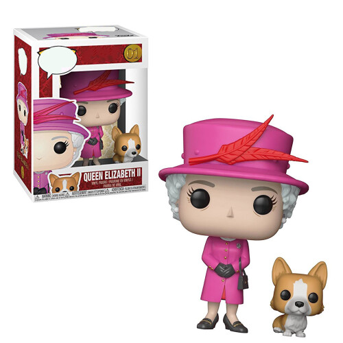 Queen and Dog Doll Desk Ornament 1