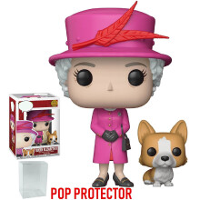 Queen and Dog Doll Desk Ornament