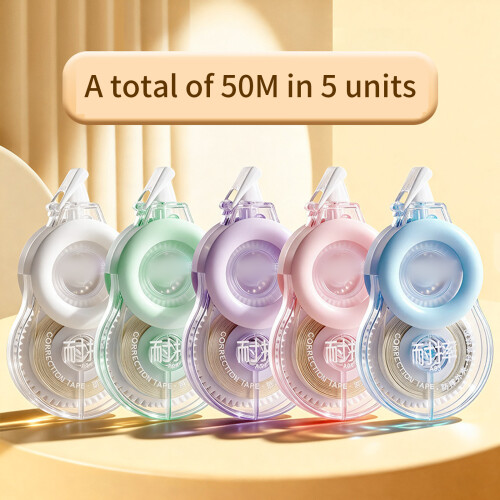 Natural Color Concealed Correction Tape Smooth Writing-10 2